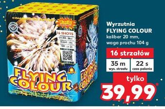 Kaufland Wyrzutnia flying colour 16 strzałów hestia oferta