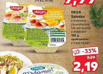 Kaufland Sałatka z indykiem i brzoskwinią dega oferta