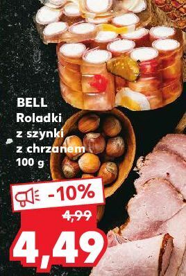 Kaufland Roladki z szynki chrzanem bell polska oferta