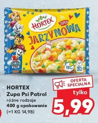 Kaufland Zupka jarzynowa psi patrol hortex oferta