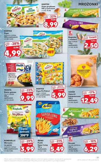 Kaufland Zupa grzybowa hortex oferta