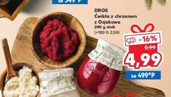 Kaufland Ćwikła z chrzanem osjakowa dros oferta