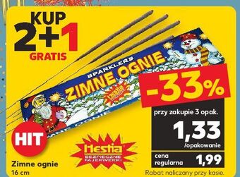 Kaufland Zimne ognie hestia oferta