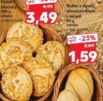 Kaufland Bułka z dynią słonecznikiem i serem oferta