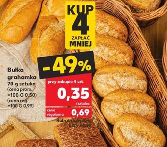 Kaufland Bułka grahamka oferta