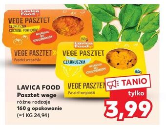 Kaufland Pasztet z suszonymi pomidorami lavica food oferta