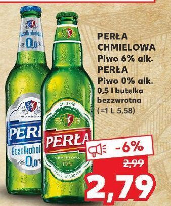 Kaufland Piwo perła bezalkoholowa oferta