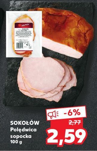 Kaufland Polędwica sopocka sokołów oferta