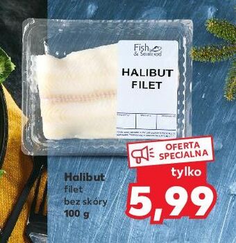 Kaufland Halibut filet bez skóry fish & seafood oferta