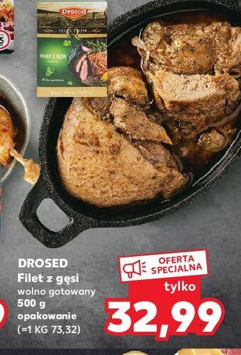 Kaufland Filet z gęsi wolno gotowane drosed oferta