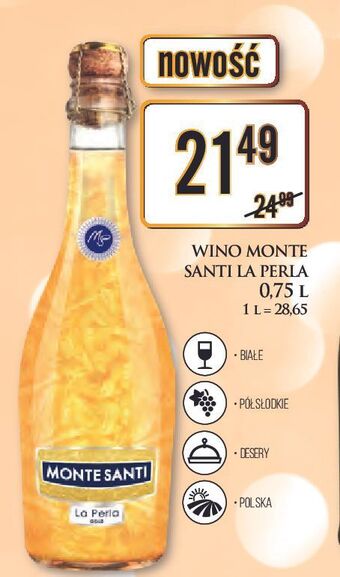 Dino Wino monte santi la perla gold oferta