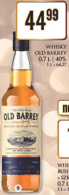 Dino Whiskey old barrey oferta