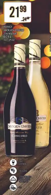 Dino Wino mogen david moscato oferta