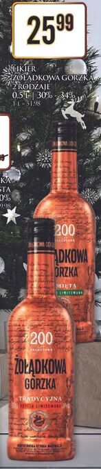 Dino Wódka żołądkowa gorzka tradycyjna oferta