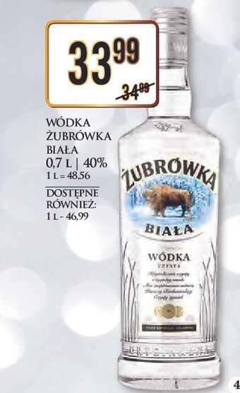 Dino Wódka żubrówka biała oferta