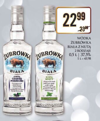 Dino Wódka żubrówka biała z nutą czarnej porzeczki oferta