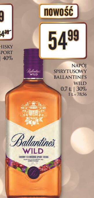 Dino Whisky ballantine's wild oferta