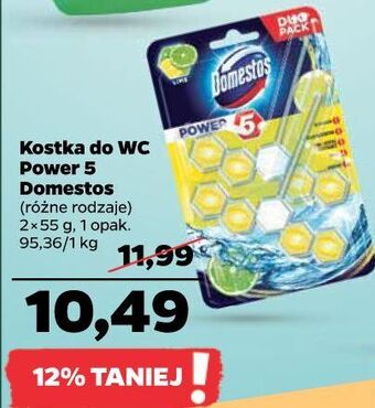 Netto Kostka do wc lime domestos power5 oferta