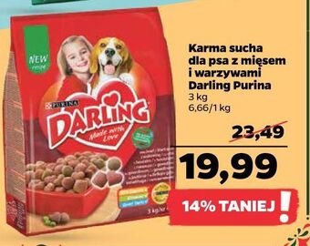 Netto Karma dla psa mięso-warzywa purina darling oferta