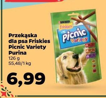 Netto Przekąska dla psów z wołowiną, kurczakiem i jagnięciną friskies picnic oferta
