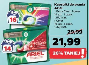 Netto Kapsułki do prania ariel color oferta