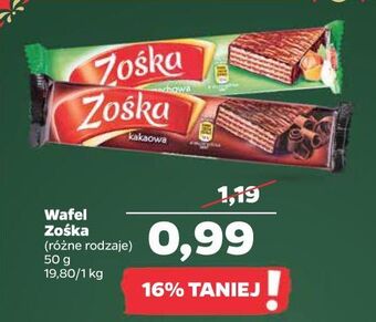 Netto Wafelek orzechowy zośka oferta