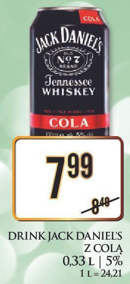 Dino Drink jack daniel's & cola oferta