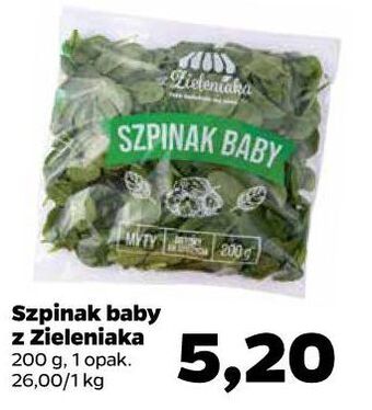 Netto Szpinak baby z zieleniaka netto oferta
