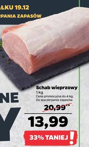 Netto Schab wieprzowy bez kości oferta