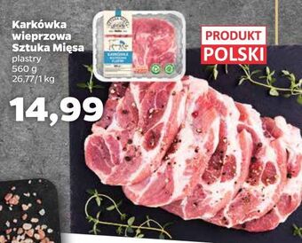 Netto Karkówka wieprzowa plastry sztuka mięsa oferta