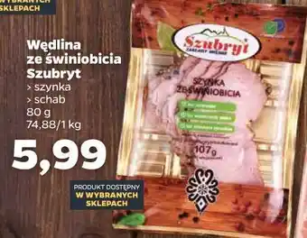 Netto Szynka ze świniobicia szubryt oferta