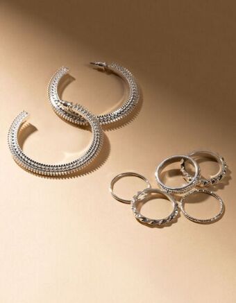 Takko Fashion Dział damski kolczyki - ozdobne kamyki oferta