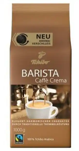 Smyk Tchibo, barista cafe crema, kawa ziarnista, 1000g oferta