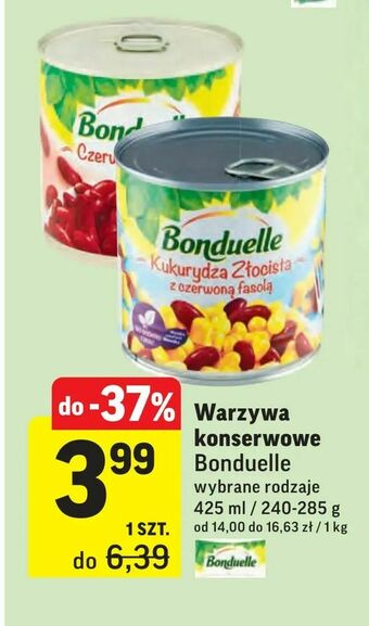 Intermarche Warzywa konserwowe oferta