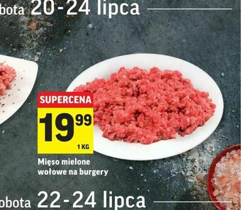 Intermarche Mięso mielone wołowe na burgery oferta