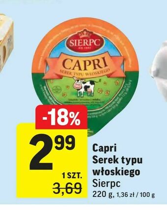 Intermarche Capri Serek typu włoskiego oferta