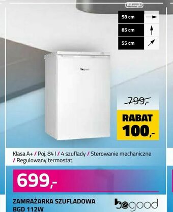 My Center Zamrażarka szufladowa bgd 112w oferta