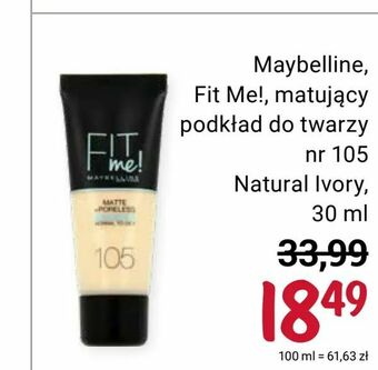 Rossmann Maybelline oferta