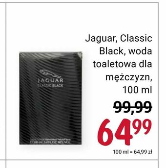 Rossmann Jaguar, Classic Black, woda toaletowa dla mężczyzn oferta