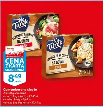 Auchan Camembert na ciepło 2x100g oferta