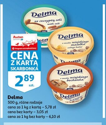 Auchan Delma 500g oferta