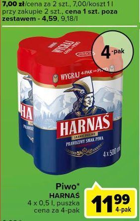 Carrefour Express Piwo harnaś jasne pełne oferta