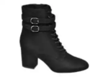 Deichmann Czarne wysokie botki damskie graceland oferta