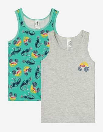 Takko Fashion Chłopcy podkoszulka - 2 szt. w opakowaniu oferta