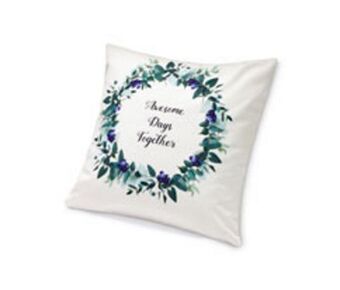 Tchibo Dekoracyjna poszewka na poduszkę, z nadrukiem wieńca oferta