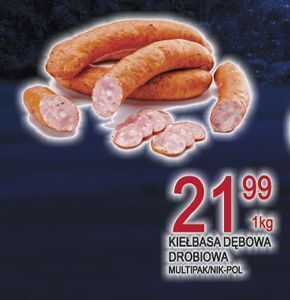E.Leclerc Kiełbasa dębowa nik-pol oferta