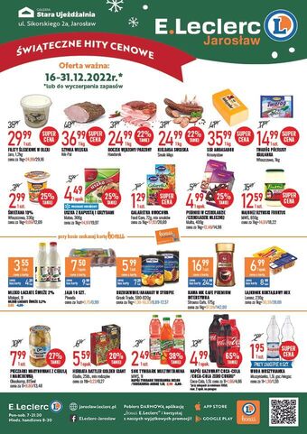 E.Leclerc Śmietana 18 % włoszczowa oferta