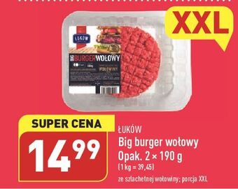 ALDI Big burger łuków oferta