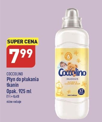 ALDI Płyn do płukania sensitive coccolino oferta