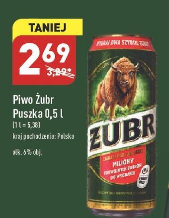 ALDI Piwo żubr 1768 oferta